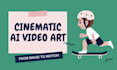 create experimental ai video art with cinematic and abstract visuals