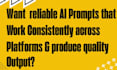 deliver premium ai prompts for the optimal output