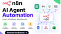 build n8n ai agent automation workflows and custom ai agents