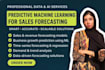 build predictive ml models to forecast sales and growth