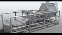 create 3d food processing and packaging machine animation