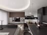 do italian minimalism 3d interior visualization