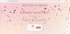 design a modern digital wedding invitation website