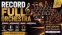 record live full orchestra for you strings, woodwinds, brass and percussion