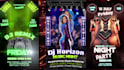 create animated flyers for social media