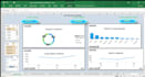 design an interactive excel dashboard for data trends and analysis