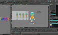 do 3d rigging 3d character rigging 3d model on blender or maya for 3d animation