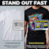 create custom t shirt design or thumbnail fast