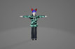 create 3d vtuber model 3d vroid vtuber rigging 3d character
