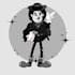 create vintage 30s rubber hose mascot illustration
