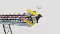 create 3d manufacturing animation, factory process conveyor belt animation