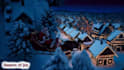 create 3d ai christmas animation video with a christmas message