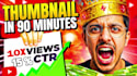 design ctr boosting youtube thumbnail in 90 minutes