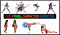 create nsfw pixel art character nsfw pixel art animation nsfw pixel sprite sheet