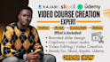 create professional online course video for coaches