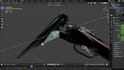 create gameready 3d props and weapon models with textures