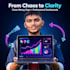 clean messy data and create professional analytics dashboards