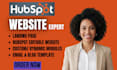 develop custom hubspot website landing page and editable modules hubspot cms