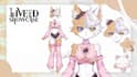 draw and rig live2d model, 2d vtuber model, anime vtuber model, vtuber rigging