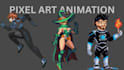 create pixel character pixel art animation nsfw pixel art sprite sheet for games