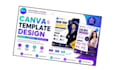 design facebook, instagram and linkedin posts in canva