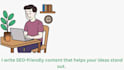 write blog post and articles that are human written