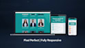 convert figma design to HTML CSS and javascript responsive website