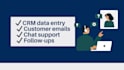 do CRM data entry and provide professional customer support services
