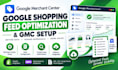 optimize google shopping feed and set up gmc