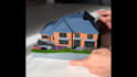 do 3d modeling and printing house, architecture, residence