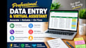 do accurate data entry and copy paste tasks