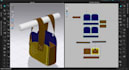 create digital leather handbag backpack totes bag sewing pattern and tech pack