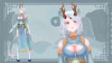 create live2d vtuber avatar 2d character rigging for animation and streaming