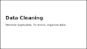 clean messy excel data in an organized way