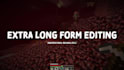 edit your long form minecraft video