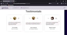 build a modern personal portfolio website using react