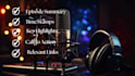 write professional podcast show notes and episode summaries in 48 hours