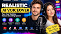 create realistic ai voice overs in 70 plus languages