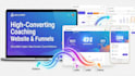 design high converting attractwell kajabi coaching website funnels