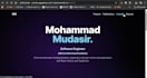 create a professional business landing page or portfolio site
