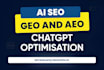 generative engine optimisation GEO and answer engine optimisation aeo