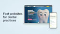 design a fast dental website for your dentist practice