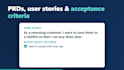 write product requirements and user stories for your software project