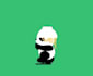 create custom mascot rive animation , lottie in json using state machine