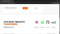 build a modern tailwind CSS portfolio website