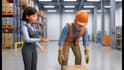 make advanced ai safety training video, module and course that educates workers