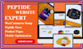 build wordpress peptide website, fda compliant peptide store supplement peptide