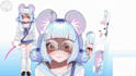 design and rig live2d model live 2d vtuber model 2d vtuber model vtuber model