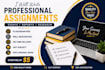 assignment work on hand written