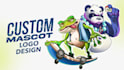 design a bold custom mascot logo for your brand